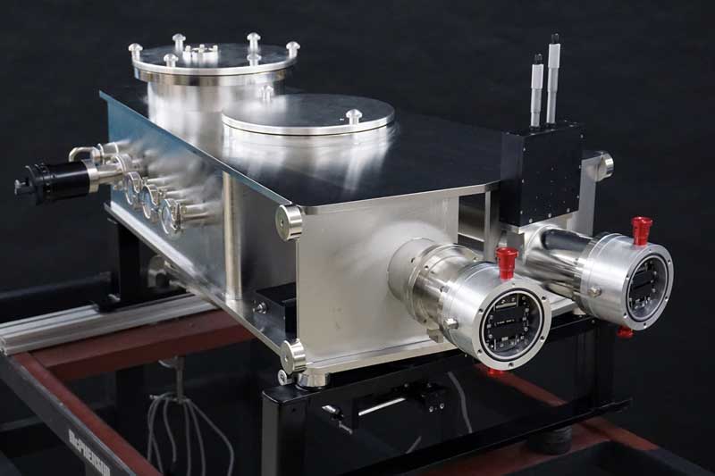 measuring short wavelength spectrum in two directions