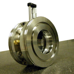vacuum compatible adjustable slit with ISO NW100K flanges